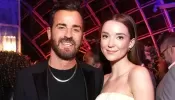 Justin Theroux Supports Girlfriend Nicole Brydon Bloom at L.A. Premiere of Her Show We Were the Lucky Ones