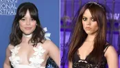 See Her Surprising Look! Jenna Ortega Goes Anti-Wednesday in Ethereal (and Skin-Baring) White Mini Dress