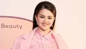 Selena Gomez Has Matchy-Matchy Moment in Head-to-Toe Blush Pink While Celebrating Rare Beauty's Latest Launch