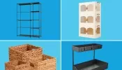 Streamline Every Room in Your Home with These 11 Clever Storage Solutions — Up to 70% Off