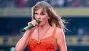 Taylor Swift Gives Nod to Travis Kelce During Dublin Eras Show with Archer Pose Again