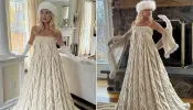 TikToker Who Went Viral for Wearing $9K Sweater Dress on Thanksgiving Teases Extravagant Christmas Look (Exclusive)