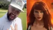 Travis Kelce Golfs with Friends While Blasting Taylor Swift's 'Bad Blood'